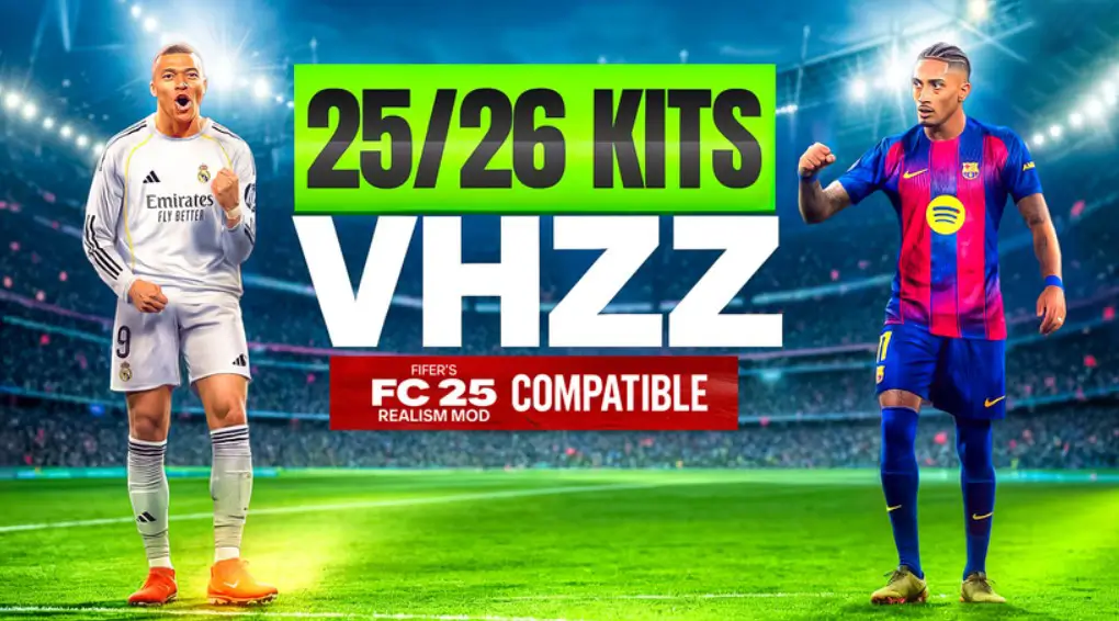FC 25 - 25/26 Kits by VHZZ v9 | TU14.1