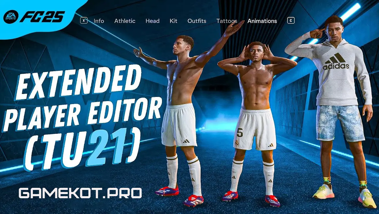 FC25 - Unlock Extended Player Editor by Vip3er | TU21