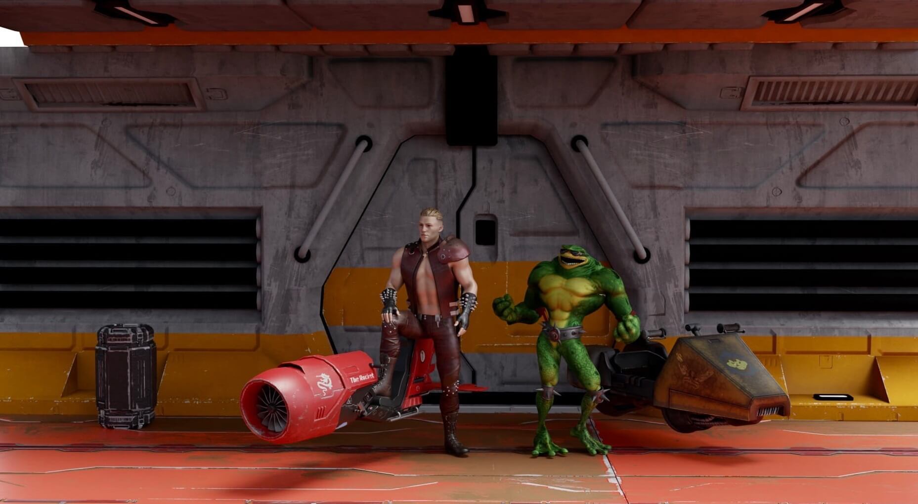 Ремейк Battletoads & Double Dragon 2022